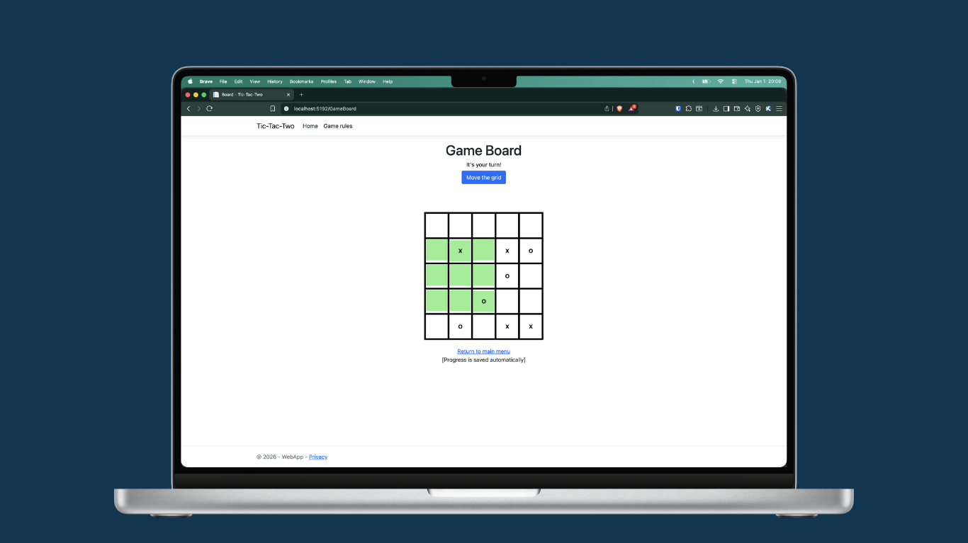 Tic-Tac-Two screenshot